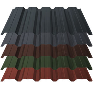 Trapezblech T35+ | Wand | 0,50 mm | Stahl | 35 µm ThyssenKrupp Matt