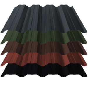 Trapezblech T50 | Wand | 0,50 mm | Stahl | 35 µm ThyssenKrupp Matt