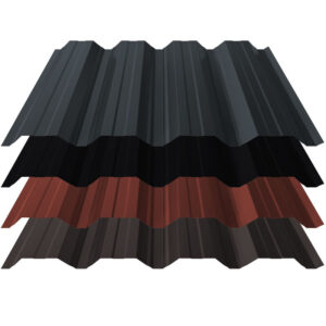 Trapezblech T50 | Wand | 0,50 mm | Stahl | 36 µm ThyssenKrupp ICE Crystal