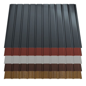 Trapezblech T7 | Wand | 0,50 mm | Stahl | Aluzink, 25 µm Polyester