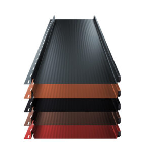 Stehfalz Terrano | Dach & Wand | 0,50 mm | Stahl | Nanowelle | 316 mm Breite | 25 µm ThyssenKrupp Polyester