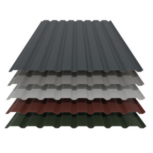Trapezblech 20/138 | Wand | 0,50 mm | Stahl | Aluzink, 25 µm Polyester