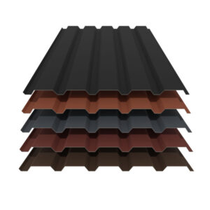 Trapezblech 35/207 | Wand | 0,50 mm | Stahl | 35 µm Mattpolyester