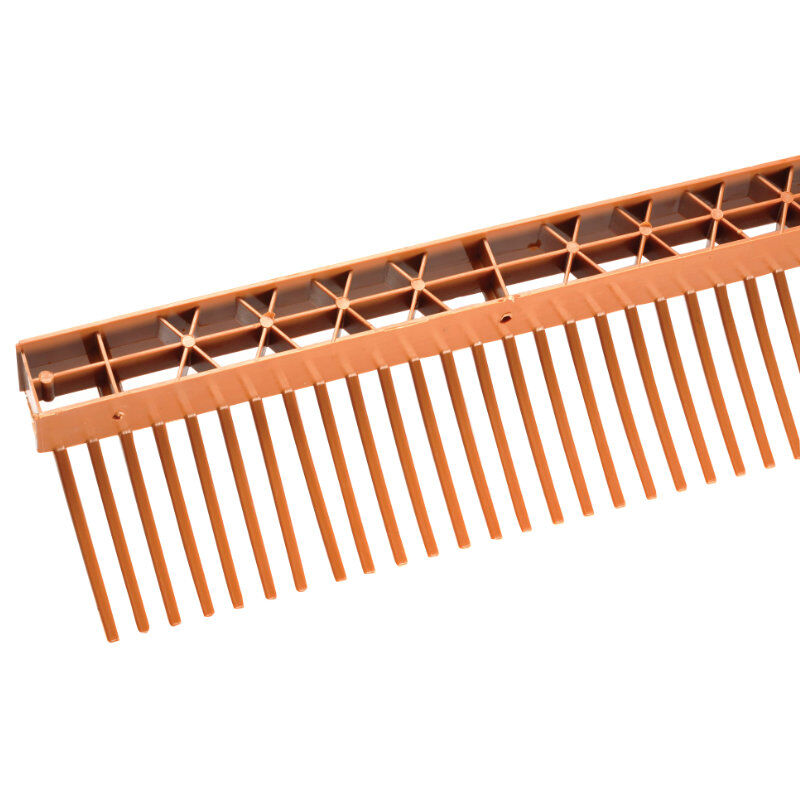 traufenlueftungskamm mit lueftungsgitter verschiedene farben