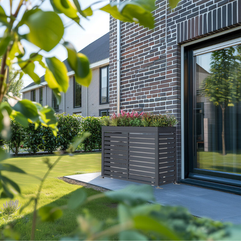 waermepumpenverkleidung elias 140 x 50 x 102 cm anthrazit