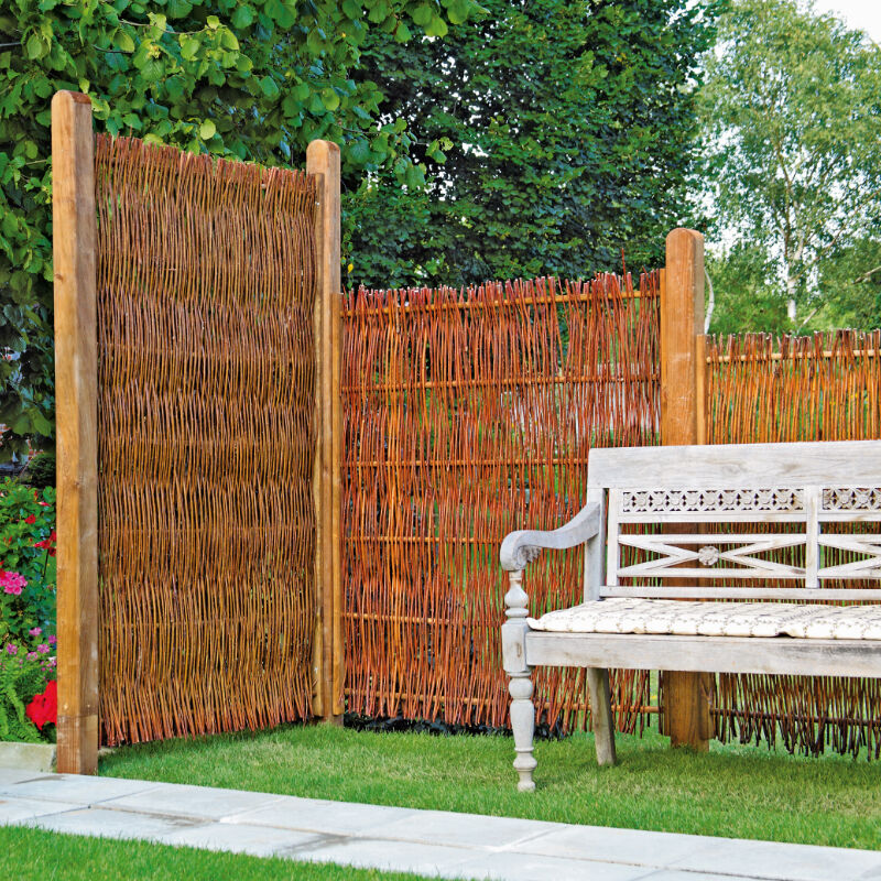 weidengeflechtzaun fuego