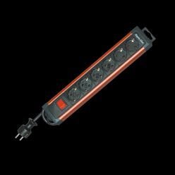 1009844 steckdosenleiste supraline 6 fach