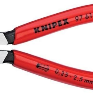 Aderendhülsenzange mit Kunststoffgriffen mm 0,25-2,5qmm KNIPEX
