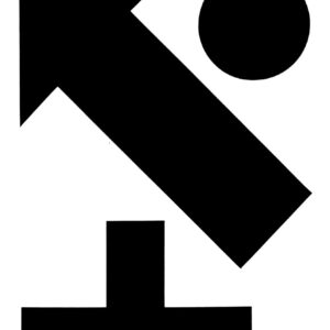 Klebesymbol 35mm schwarz