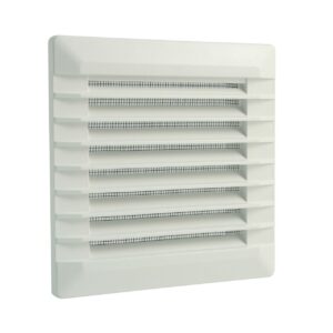 Lüftungsgitter weiß