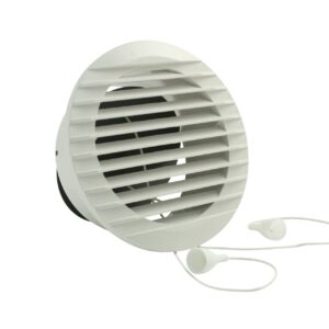 Lüftungsgitter zum Einbau in Rohre