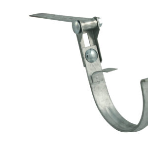 Rinneneisen mit Drehgelenk für halbrunde Dachrinne