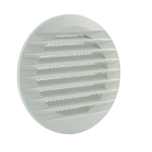 Lüftungsgitter aus Kunststoff rund