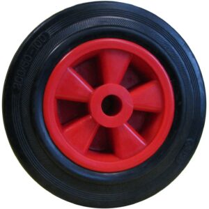 Vollgummirad-Rad, Nabe 40 mm