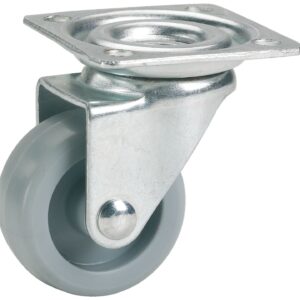 Möbel-Lenkrolle  GlKS-Rad grau