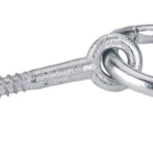 Barrenring mit Holzschraube verzinkt