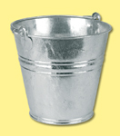 1159612 wassereimer verzinkt 9l