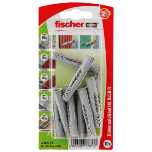 Universaldübel UX R mit Rand