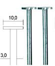 Scheibenfräser D=10mm a 2 Stück