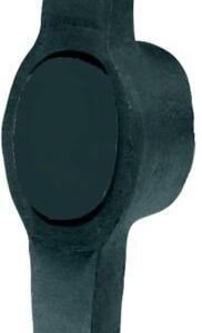 Kreuzhacke Stahl schwarz lackiert 3,0 kg