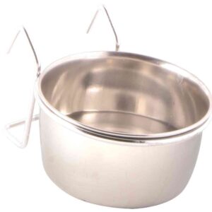 Napf mit Halter, Edelstahl