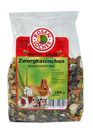 1264892 zwergkaninchenfutter 1000g
