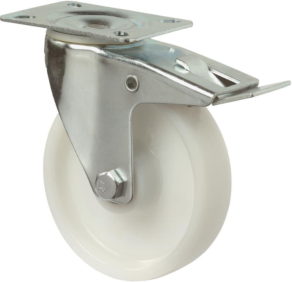 1308761 lenkrolle 150mm l420 b10 platte kst weiss rl fest l420 b10 150