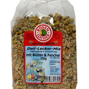 DeliLeckerMix Blüten/Fenchel 250g für Wellensittiche
