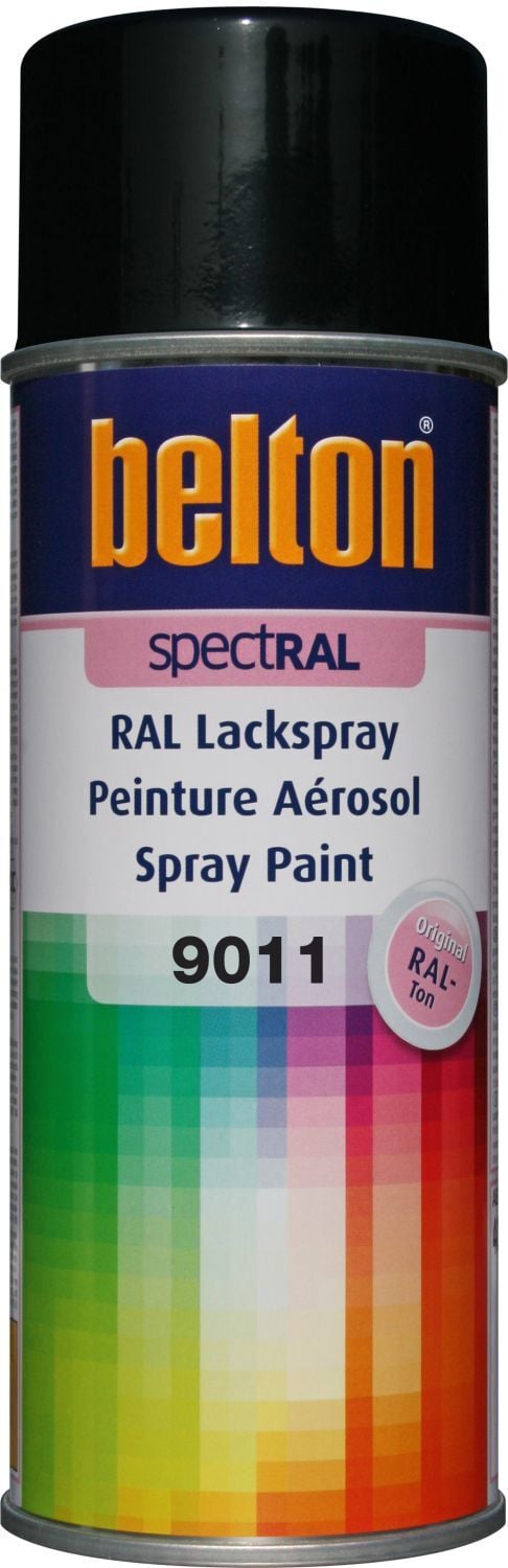 1330785 belton spectral 400ml ral 9011 graphitschwarz