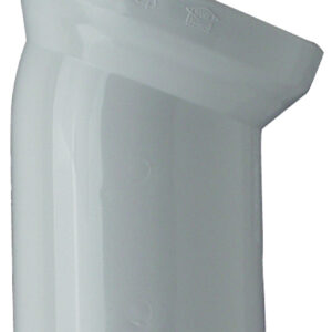 WC-Ablaufbogen Kunststoff weiß