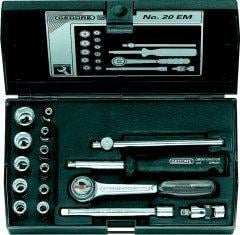 1344468 steckschl garnitur 6 3mm 1 4 16 teilig gedore