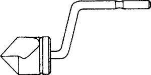 Kurbelsenker HSS BC1650 16,5mm IBT