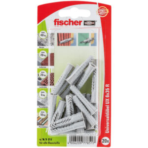 Universaldübel UX R mit Rand