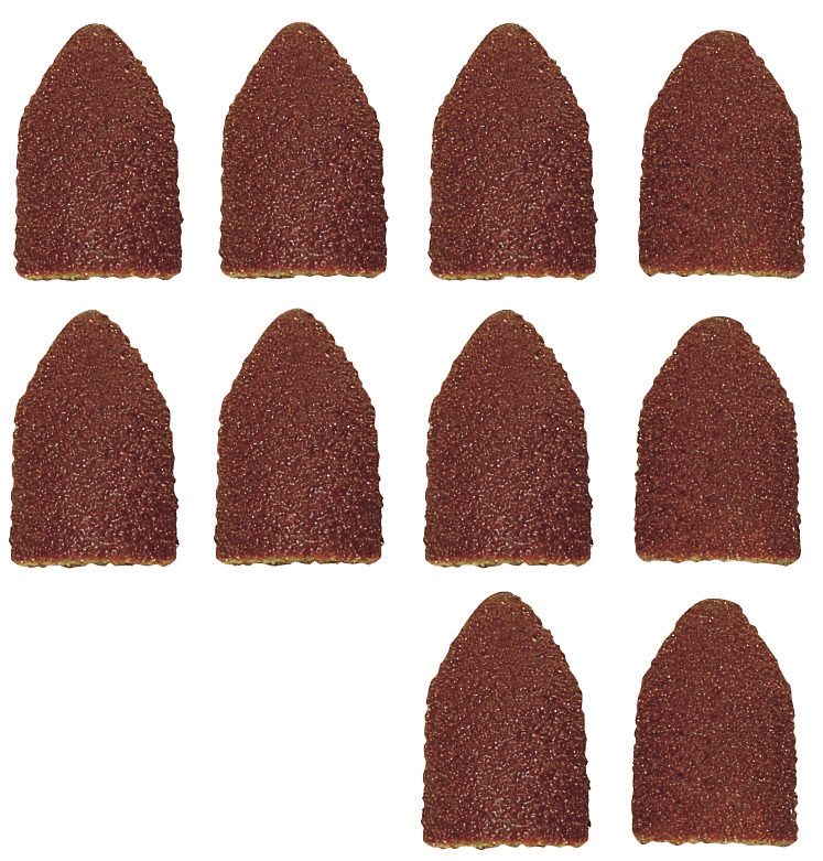 1401773 ersatzschleifkappen 9 mm korn 80 und k orn 150 je 5 stueck