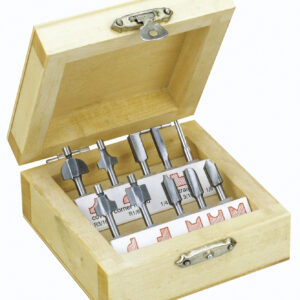 Holzprofilfräser-Set, 10-teilig