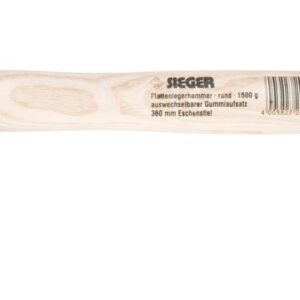 Plattenlegerhammer 1500g rund geschraubt