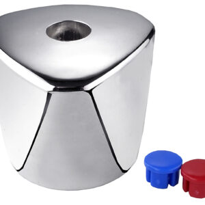 Haubengriff ABS chrom, Kappe K+W