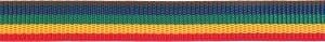 1413210 gurtband polypropylen 25mm regenbogenfarbig