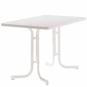 Gartentisch, weiß