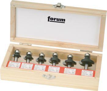 1439542 abrundfraesersatz hw 6teilig fortis