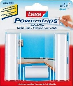 1442674 tesa powerstrips kabel clip