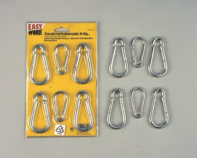 1444137 karabinerhakensatz 6 tlg