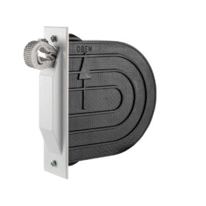 Einlasswickler-Set Mini mit Mauerkasten, Rolladengurt und Abdeckplatte