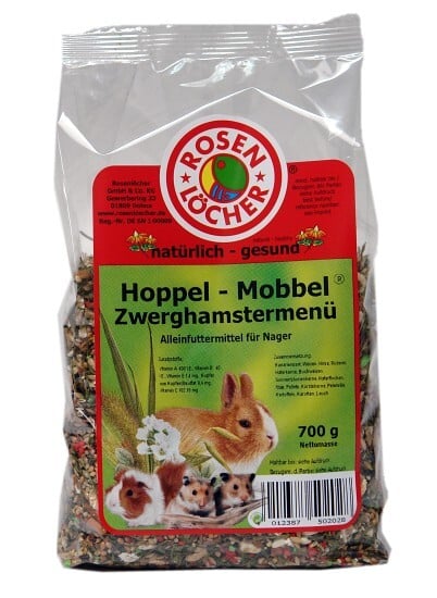 1453457 hoppel moppel zwerghamstermenue 700g