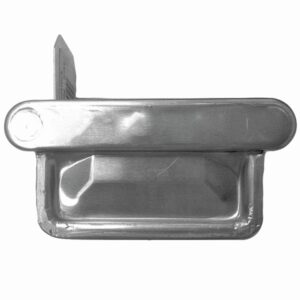 Kastenrinnenendstück zum Ankleben alu-natur, RG 70, 10-teilig