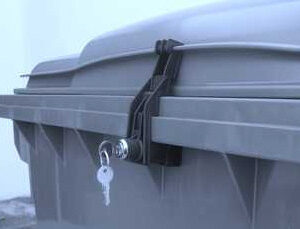 Mülltonnenverschluss für Otto-Container Flachdeckel