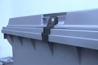 1491376 muelltonnenverschluss fuer weber container flachdeckel