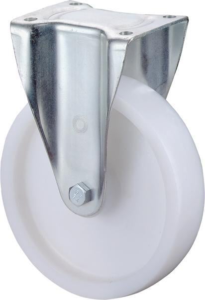 1493993 bockrolle 200mm n110 b10 platte kst weiss rl n110 b10 201
