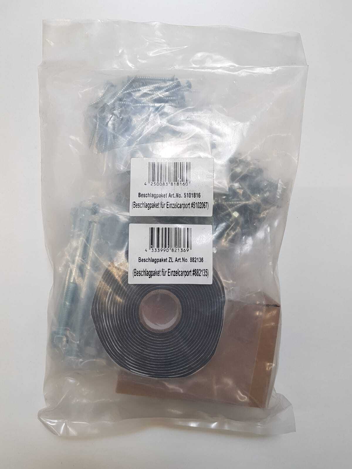 1509917 zubehoerpaket carport flachdach