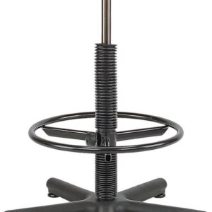 Hocker Goliat + Ring Kunstleder schwarz 1 Stück